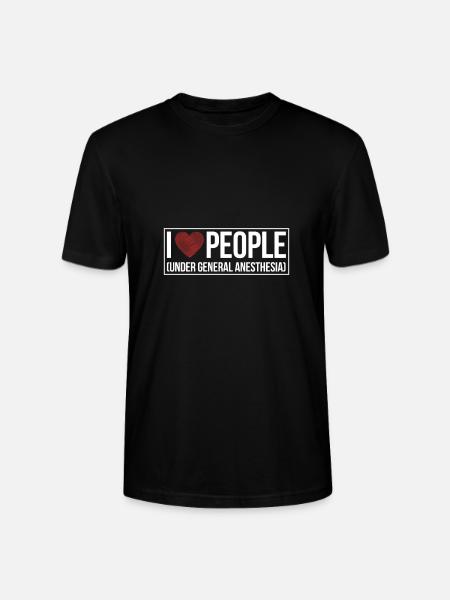 anesthesia anesthesiologist crna anesthetist - Stanley/Stella CRAFTER Unisex Organic T-Shirt - black