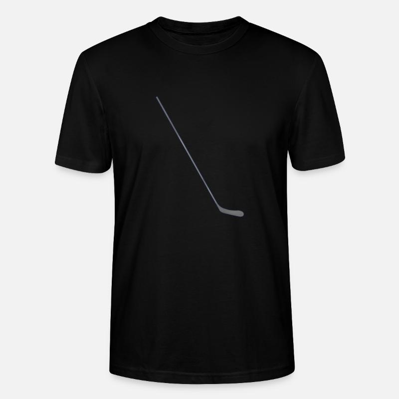 Hockeyschläger - Stanley/Stella Unisex Bio-T-Shirt CRAFTER - Schwarz