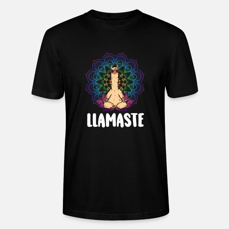 Llamaste - Stanley/Stella Unisex Bio-T-Shirt CRAFTER - Schwarz