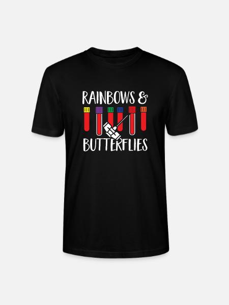 Phlebotomie Blutabnahme Blut Krankenschwester - Stanley/Stella Unisex Bio-T-Shirt CRAFTER - Schwarz