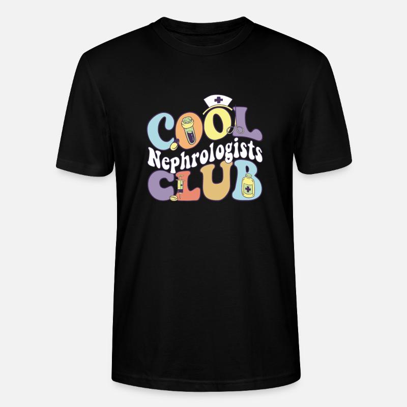 Cool Nephrologists Club Nephrology Practitioner - Stanley/Stella Unisex Bio-T-Shirt CRAFTER - Schwarz