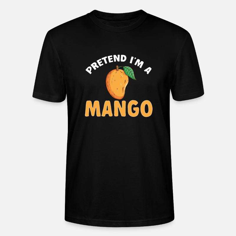 Mango Fruit Mango - Stanley/Stella CRAFTER Unisex Organic T-Shirt - black