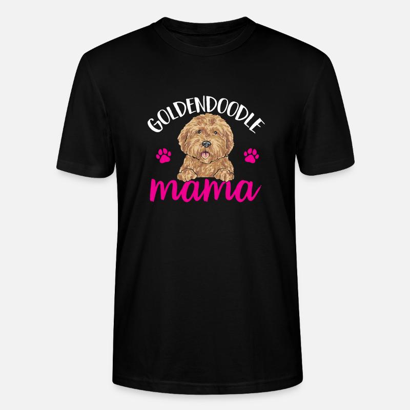 Goldendoodle Doodle Chien - T-shirt bio CRAFTER Stanley Stella Unisexe - noir