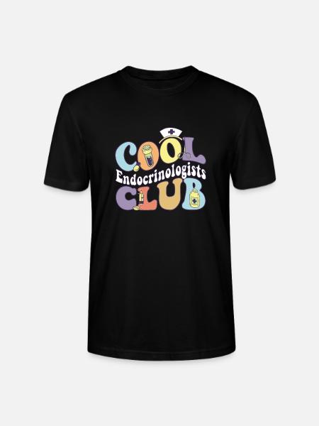 Cool Endocrinologists Club Endocrinology Squad - Stanley/Stella CRAFTER Unisex Organic T-Shirt - black