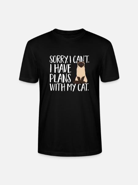 Siamkatze - Stanley/Stella Unisex Bio-T-Shirt CRAFTER - Schwarz