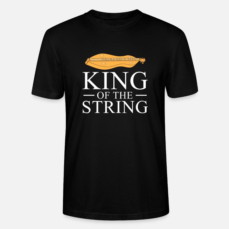 King of the string - Stanley/Stella Unisex Bio-T-Shirt CRAFTER - Schwarz