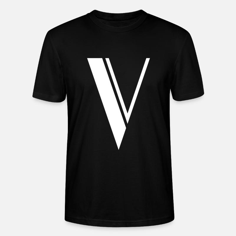 V - Stanley/Stella Unisex Bio-T-Shirt CRAFTER - Schwarz