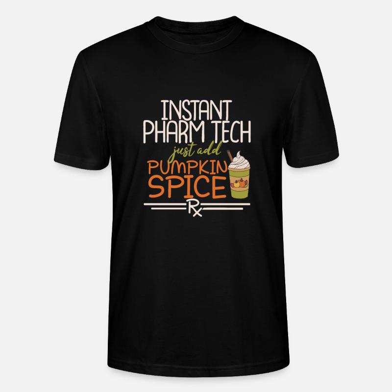 Instant Pharm Tech | Pharmacy - Stanley/Stella Unisex Bio-T-Shirt CRAFTER - Schwarz