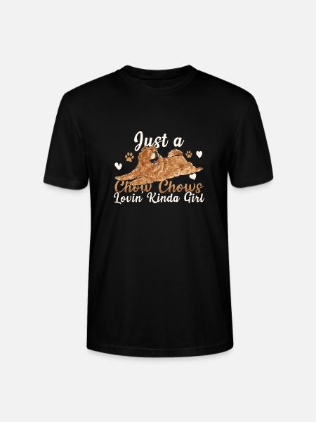 Chow Chow Hund - Stanley/Stella Unisex Bio-T-Shirt CRAFTER - Schwarz