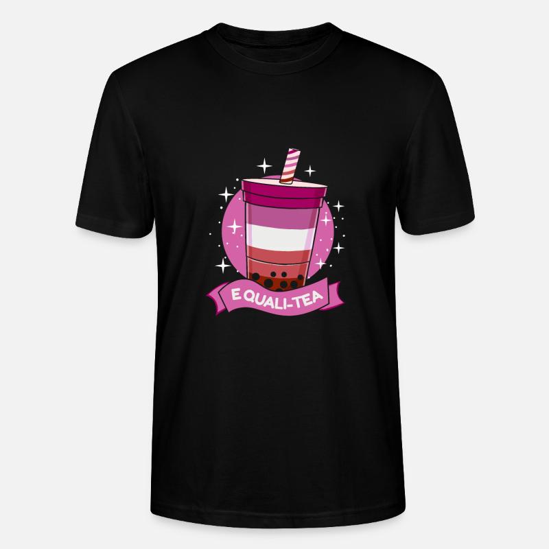 Equali-Tee Lesbian Pride - Stanley/Stella Unisex Bio-T-Shirt CRAFTER - Schwarz