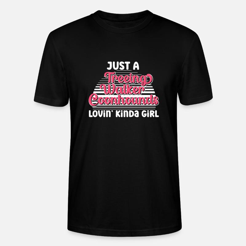 Treeing Walker Coonhound - Stanley/Stella Unisex Bio-T-Shirt CRAFTER - Schwarz