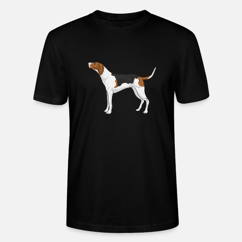 Treeing Walker Coonhound - Stanley/Stella Unisex Bio-T-Shirt CRAFTER - Schwarz