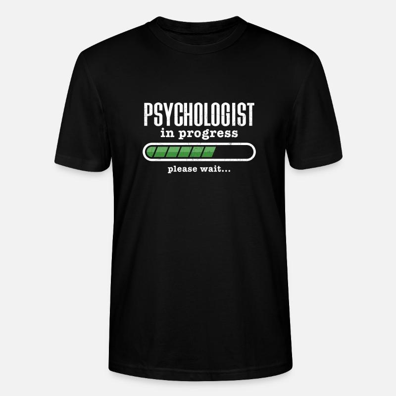 Psychologists In Progress - Stanley/Stella Unisex Bio-T-Shirt CRAFTER - Schwarz