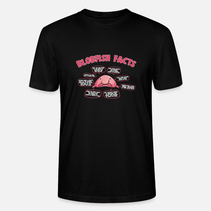 Blobfisch - Stanley/Stella Unisex Bio-T-Shirt CRAFTER - Schwarz