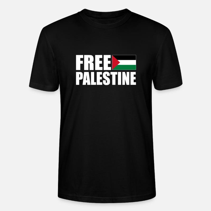 Free palestine - T-shirt bio CRAFTER Stanley Stella Unisexe - noir