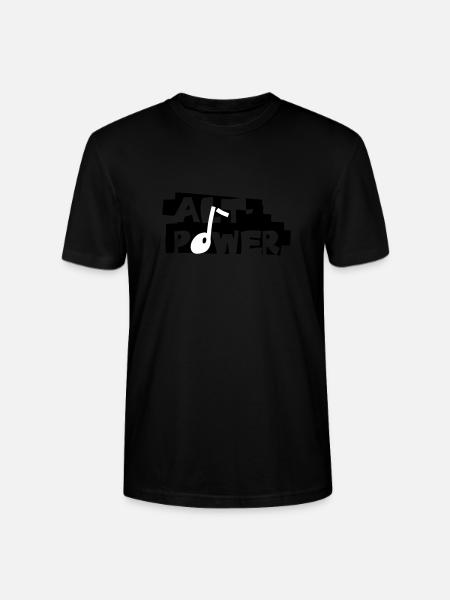 Alt-Power - Stanley/Stella Unisex Bio-T-Shirt CRAFTER - Schwarz