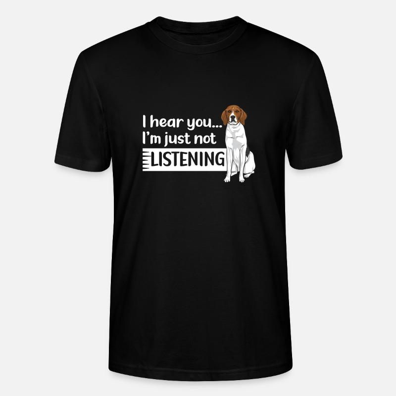Treeing Walker Coonhound - Stanley/Stella Unisex Bio-T-Shirt CRAFTER - Schwarz