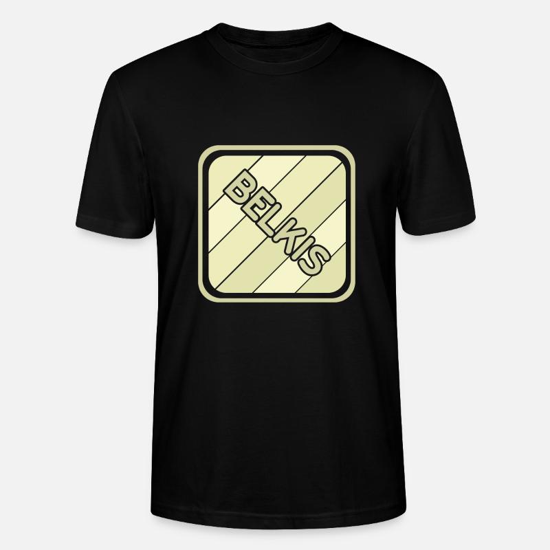 Belkis als Mädchenname - Stanley/Stella Unisex Bio-T-Shirt CRAFTER - Schwarz