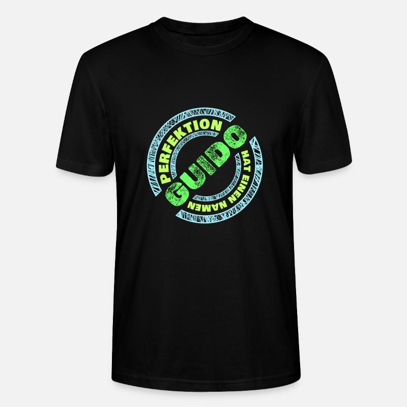 Guido Guido - Stanley/Stella Unisex Bio-T-Shirt CRAFTER - Schwarz