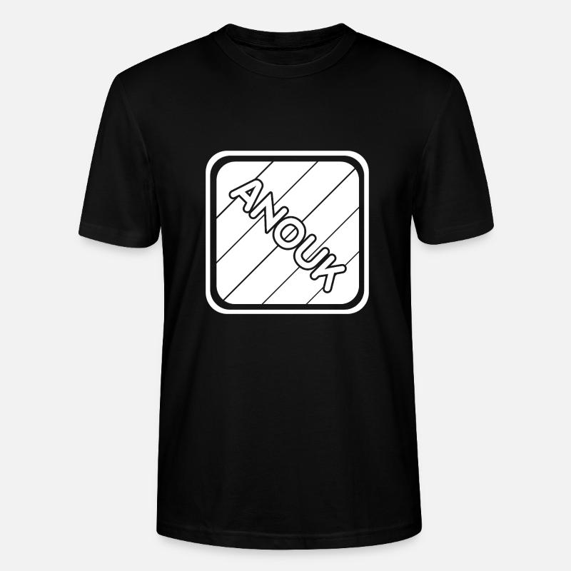 Anouk - T-shirt bio CRAFTER Stanley Stella Unisexe - noir