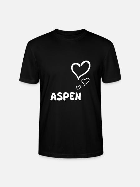 Aspen - Stanley/Stella CRAFTER Unisex Organic T-Shirt - black