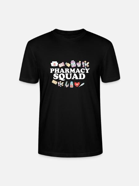 Pharmacy Squad Pharmacist Life Pharmacology - Stanley/Stella CRAFTER Unisex Organic T-Shirt - black