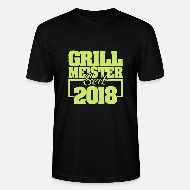 2018 - Stanley/Stella Unisex Bio-T-Shirt CRAFTER - Schwarz