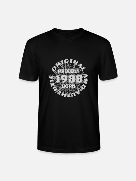 Colleague 1988 - Stanley/Stella CRAFTER Unisex Organic T-Shirt - black