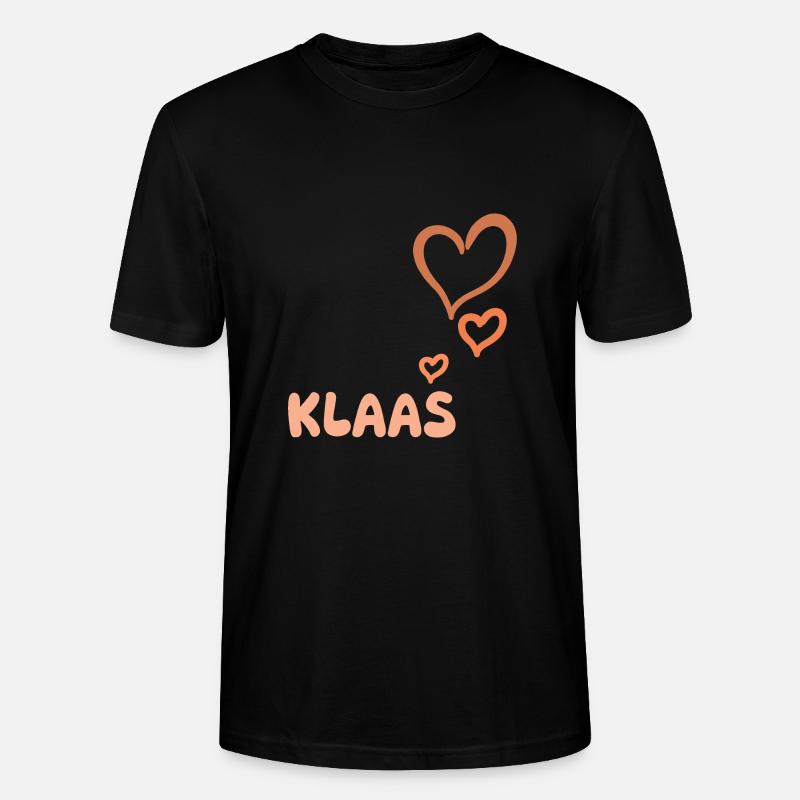 Klaas - T-shirt bio CRAFTER Stanley Stella Unisexe - noir