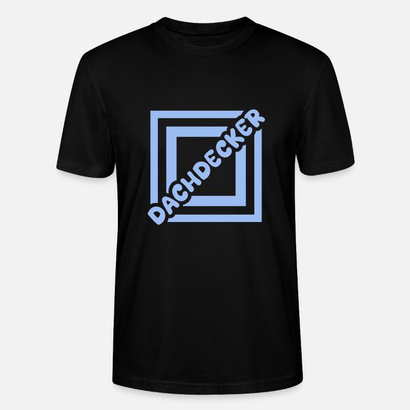 Dachdecker - Stanley/Stella Unisex Bio-T-Shirt CRAFTER - Schwarz