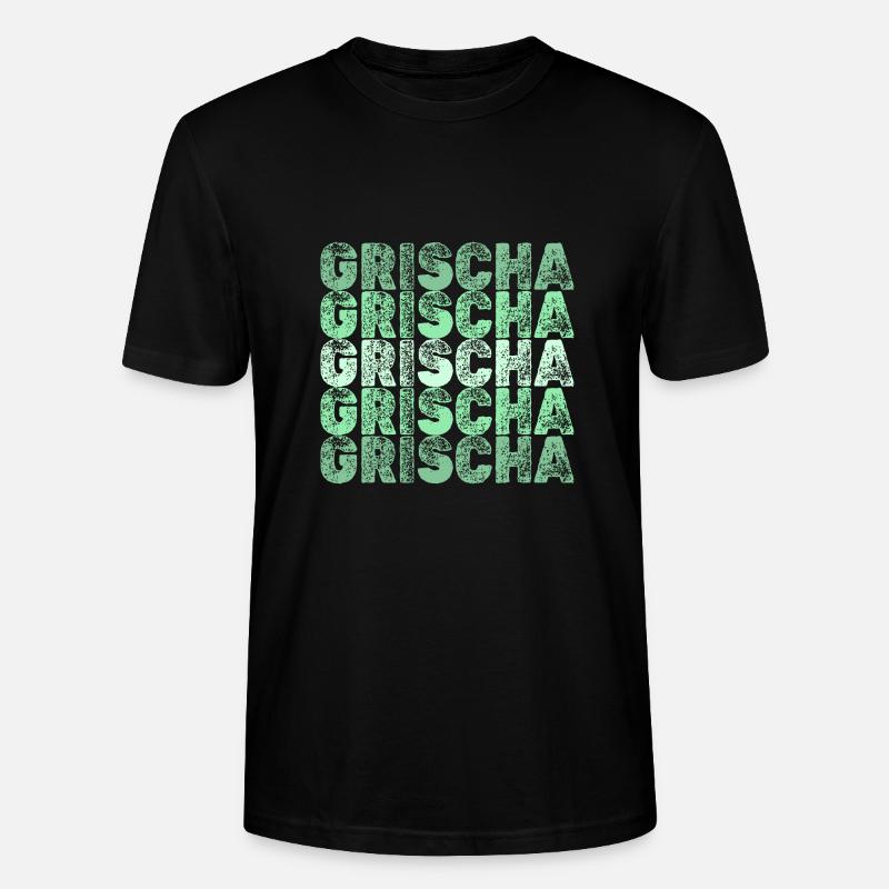 Grischa Grischa - T-shirt bio CRAFTER Stanley Stella Unisexe - noir