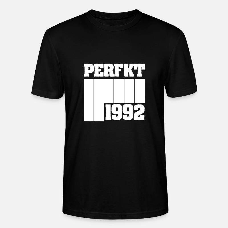 1992 - Stanley/Stella Unisex Bio-T-Shirt CRAFTER - Schwarz