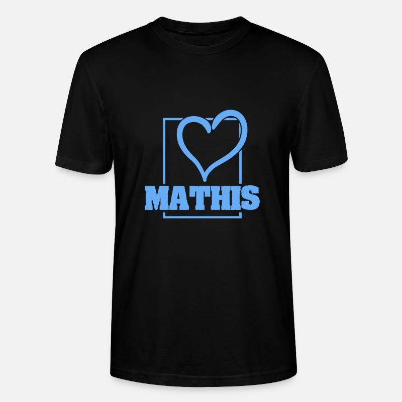 Baccalauréat Mathis - T-shirt bio CRAFTER Stanley Stella Unisexe - noir