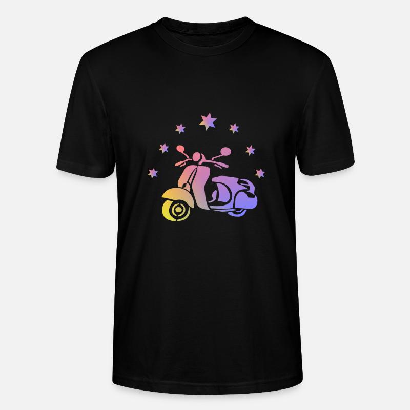 Retro Roller - Stanley/Stella Unisex Bio-T-Shirt CRAFTER - Schwarz