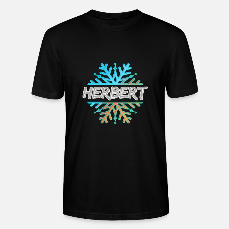 Herbert Herbert - Stanley/Stella Unisex Bio-T-Shirt CRAFTER - Schwarz