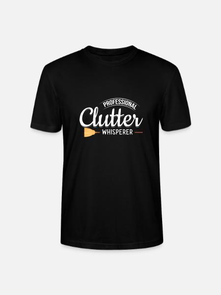 Domestic help, cleaner, housekeeper - Stanley/Stella CRAFTER Unisex Organic T-Shirt - black