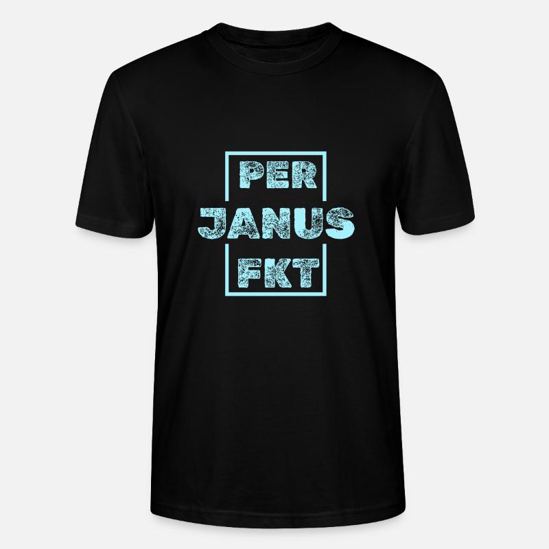Janus - T-shirt bio CRAFTER Stanley Stella Unisexe - noir