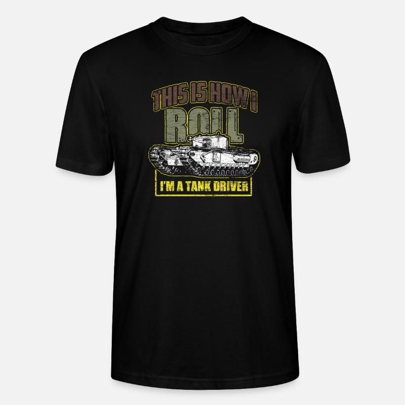 Tanks - T-shirt bio CRAFTER Stanley Stella Unisexe - noir