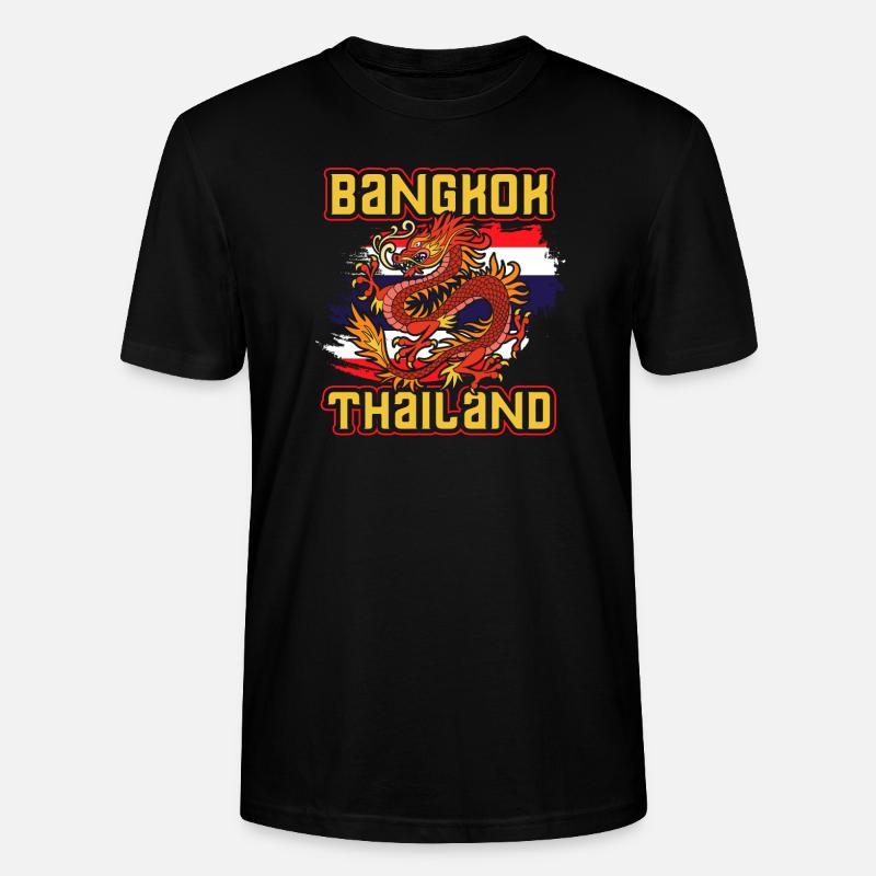 Thailand - Stanley/Stella Unisex Bio-T-Shirt CRAFTER - Schwarz