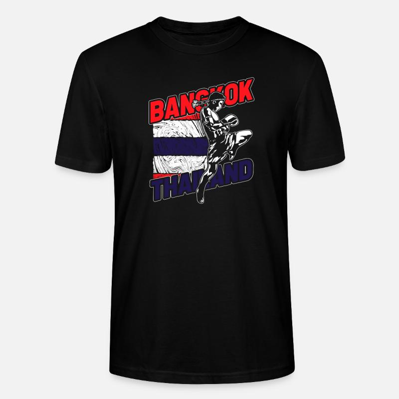 Thailand - Stanley/Stella Unisex Bio-T-Shirt CRAFTER - Schwarz