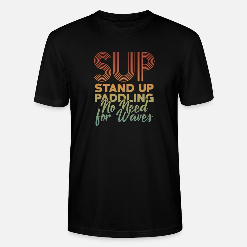 SUP - Stanley/Stella Unisex Bio-T-Shirt CRAFTER - Schwarz