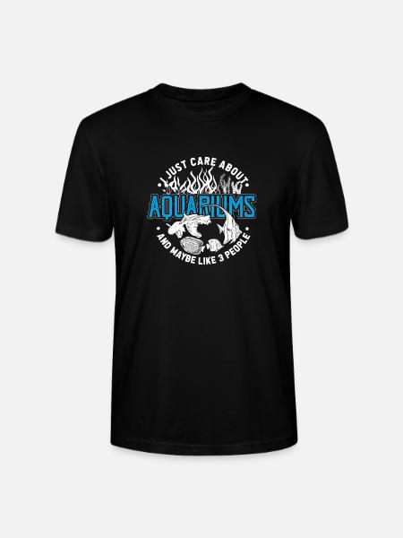 aquarium - Stanley/Stella CRAFTER Unisex Organic T-Shirt - black