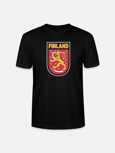 Finlande - T-shirt bio CRAFTER Stanley Stella Unisexe - noir