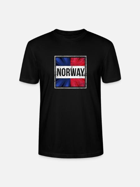 Norway - Stanley/Stella CRAFTER Unisex Organic T-Shirt - black