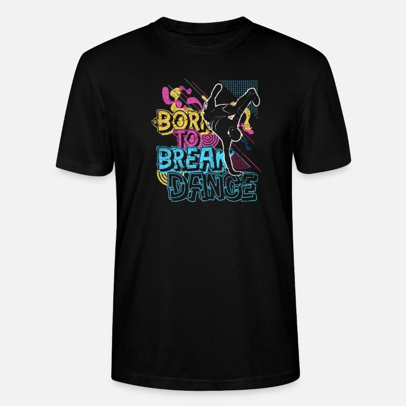 street Dance - T-shirt bio CRAFTER Stanley Stella Unisexe - noir