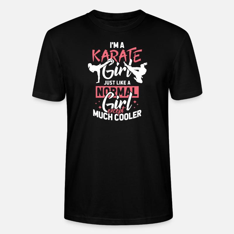 karaté - T-shirt bio CRAFTER Stanley Stella Unisexe - noir