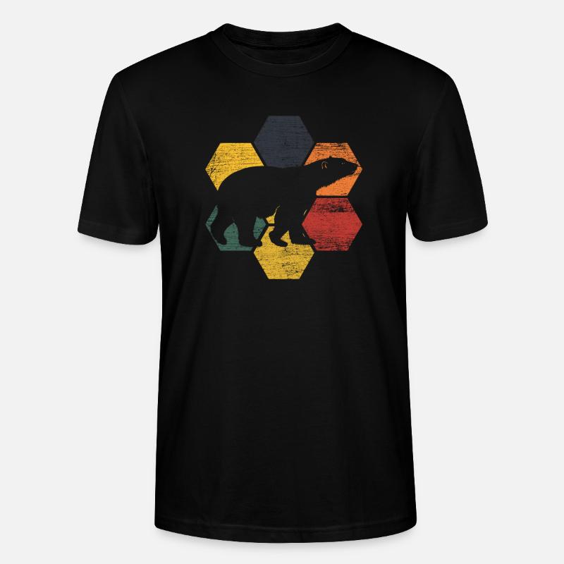 Icebear - Stanley/Stella CRAFTER Unisex Organic T-Shirt - black