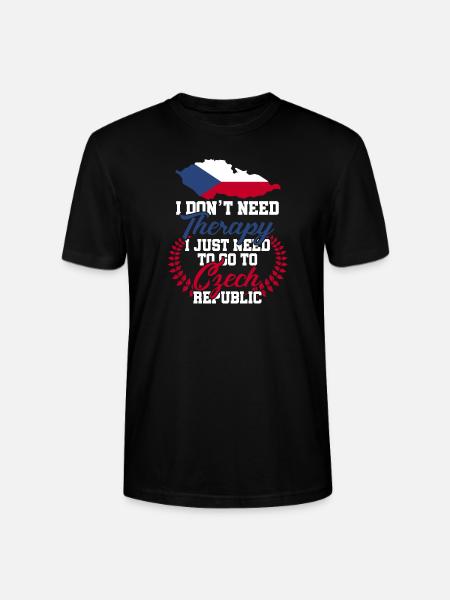 Czech Republic - Stanley/Stella CRAFTER Unisex Organic T-Shirt - black