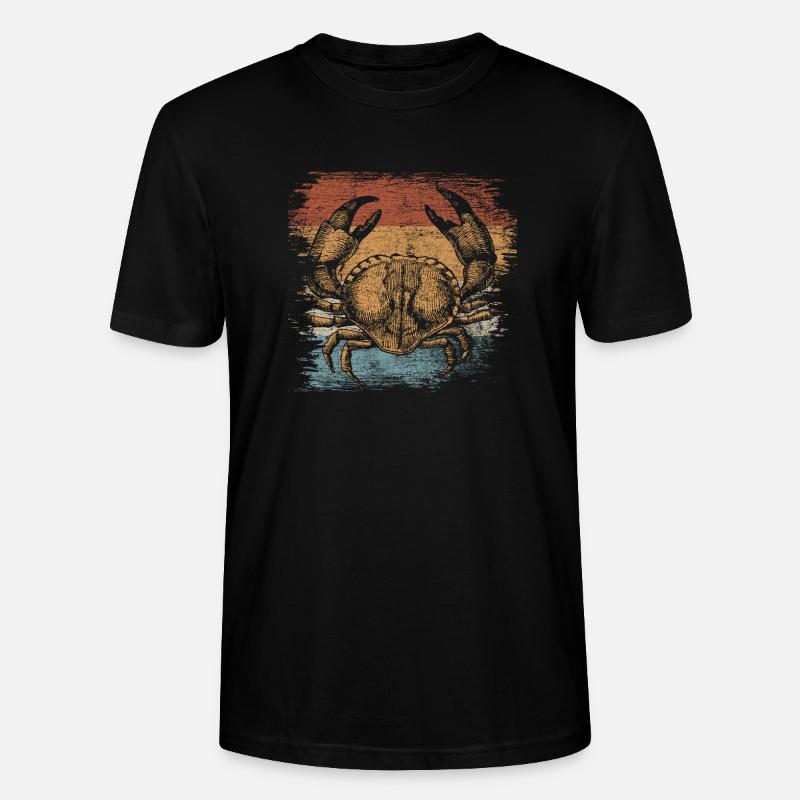 Krabbe - Stanley/Stella Unisex Bio-T-Shirt CRAFTER - Schwarz