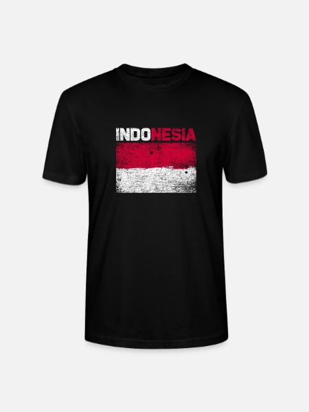 Indonesia - Stanley/Stella CRAFTER Unisex Organic T-Shirt - black